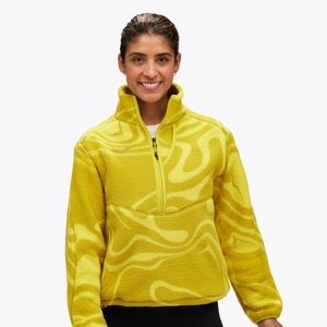 HOKA women’s half zip Ridgetop fleece